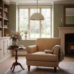 Charger l&#39;image dans la visionneuse de galerie, Metio Dome Neutral Dome Pendant - Modern Metal Accent Lighting
