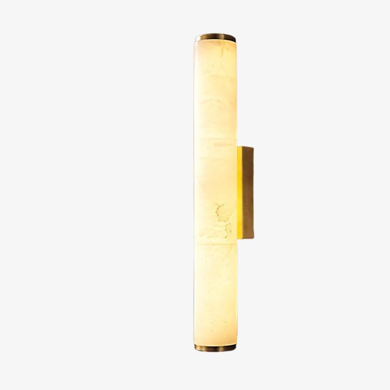 Lampe Murale Moderne Solaryx en Albâtre - Éclairage pour Chambre et Salon