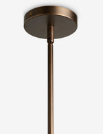 Bild in der Galerieansicht laden, Bellina Radner Pendant Light – Sleek Glass Shade with Gentle Curves for Living Room, Bedroom and Dining Area
