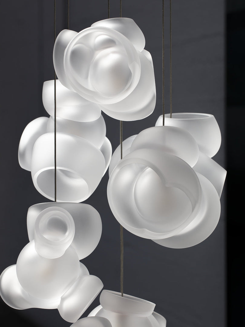 Suspension en verre traité