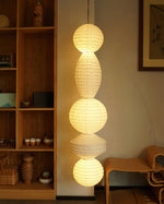 Bild in Gallery-Viewer laden, Stacked Paper Plug-In Pendant Lamp