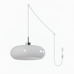 Load image into Gallery viewer, Potivus Sculptural Glass Plug-In Pendant Light