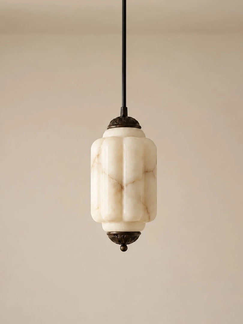 Vintage Glas Eloise Pendelleuchte