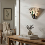 Load image into Gallery viewer, TF Astoria Art Glass Wall Sconce – Handcrafted Vintage Style Accent Lamp for Bedrooms
