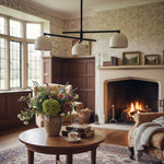 Load image into Gallery viewer, Metio Dome Stylish Ceiling Chandelier - Timeless Home Lighting Accent
