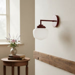 Charger l&#39;image dans la visionneuse de galerie, Opalume Glass Vanity Light - Vintage Inspired Bathroom Wall Lighting
