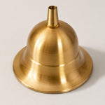 Cargar imagen en el visor de la Galería, Brass-tone ceiling canopy close-up