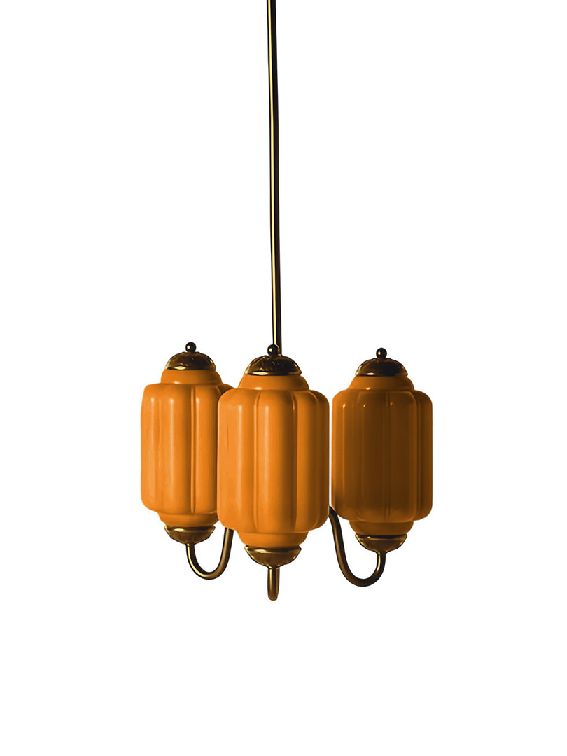 Eloise Kronleuchter – Milchglas-Kronleuchter in einem Vintage-Stil-Finish