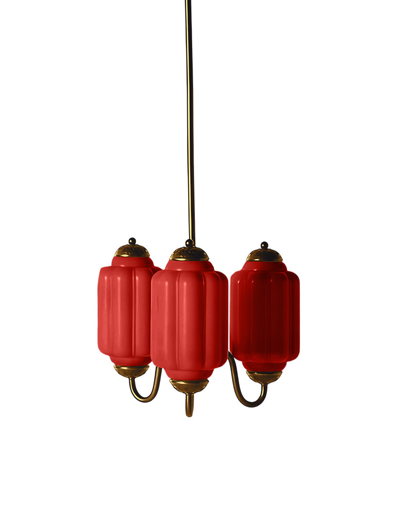 Eloise Kronleuchter – Milchglas-Kronleuchter in einem Vintage-Stil-Finish