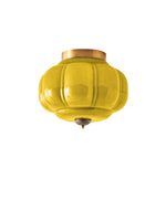 Load image into Gallery viewer, Retro Milk Semi Flush Mount Eloise Ceiling Light
