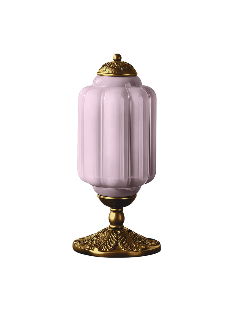 Lampe de table LED Eloise vintage en verre