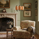 Load image into Gallery viewer, Eloise Vintage Inspired Scalloped Milk Glass Pendant - Modern Accent Light for Kitchen and Bedroom
