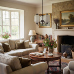 Load image into Gallery viewer, Eloise Vintage Inspired Scalloped Milk Glass Pendant - Modern Accent Light for Kitchen and Bedroom
