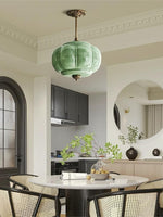 Load image into Gallery viewer, Vintage Milk Glass Semi Flush Mount Eloise Pendant Light
