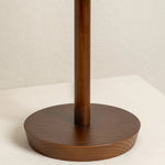 Load image into Gallery viewer, Linbron Wood Base Modern Lamp – Diffused Lighting for Open Living Spaces and Home Offices
