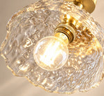 Load image into Gallery viewer, Nordic Rippled Textured Glass Ceiling Light