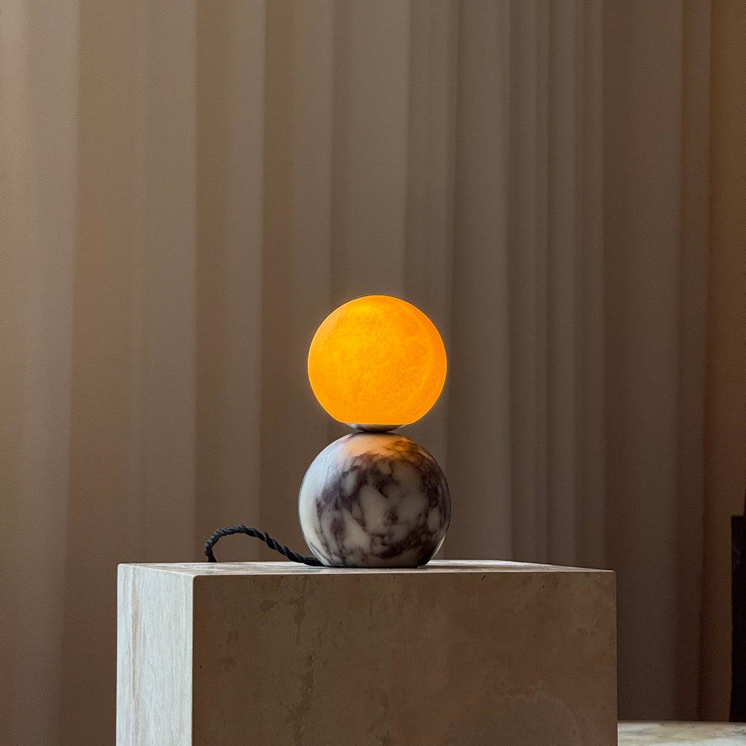 Lampe de table Lucide en marbre
