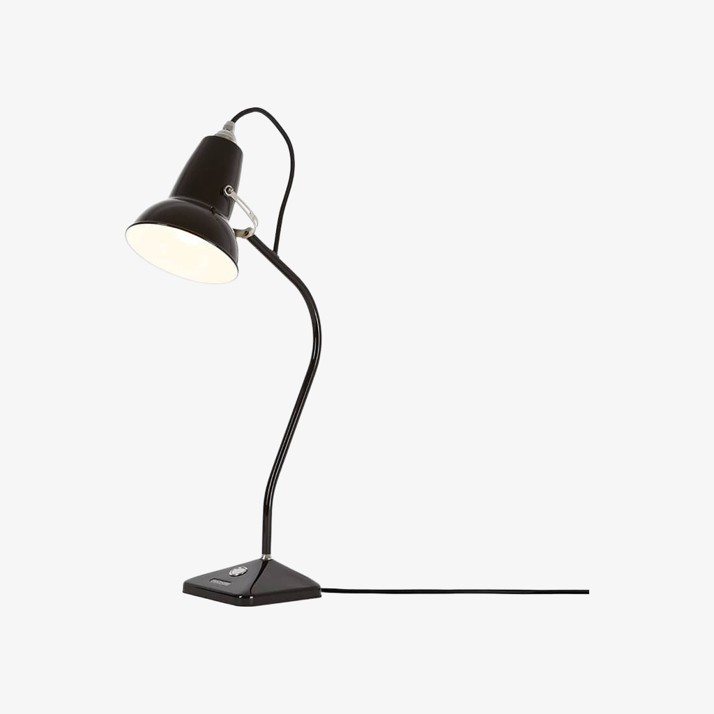 Lampe de table mini Modryx – Base pyramide design classique héritage pour la maison