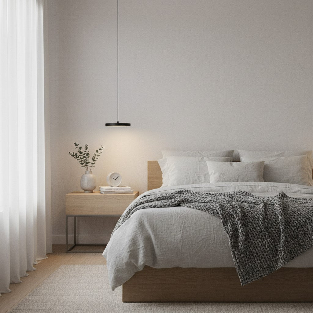 Feranox Skulpturale runde Pendelleuchte im modernen Stil für die Beleuchtung des Esstisches