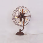 Load image into Gallery viewer, Old Style Fan Table Lamp
