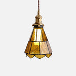Load image into Gallery viewer, French country ripple glass light fixture