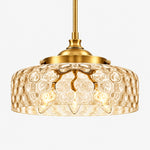 Charger l'image dans la visionneuse de galerie, Vintage Adjustable Glass Pendant Light