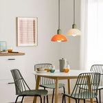 Load image into Gallery viewer, Aurora Nordic Colorful Bowl Pendant Light