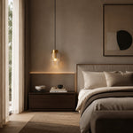 Bild in Gallery-Viewer laden, Scene: brass bedside pendant