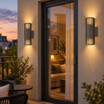 Cargar imagen en el visor de la Galería, Compact Outdoor Sconce for a Door Wall