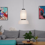 Load image into Gallery viewer, Rounded Layered Paper Plug-In Pendant