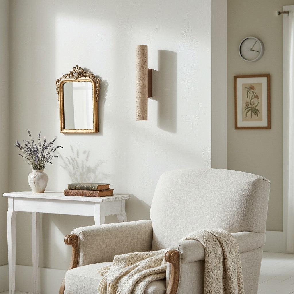 Applique murale contemporaine Velstrix à forme géométrique épurée - Style intérieur moderne pour couloir