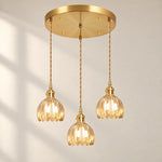 Charger l'image dans la visionneuse de galerie, Nordic Colorful Flower Glass Pendant Lamp