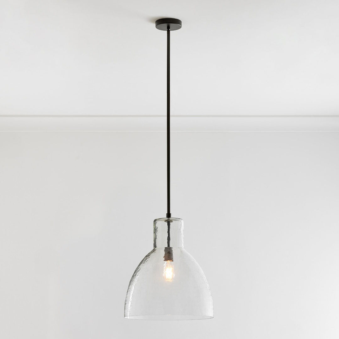 Colección de lámparas colgantes de cristal Glavira: vidrio reciclado para la cocina