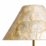 Cargar imagen en el visor de la Galería, Close view of capiz shell shade texture