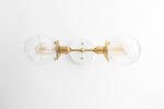 Cargar imagen en el visor de la Galería, Lumio Globe Industrial Vanity Lighting- Modern Double Globe Wall Light
