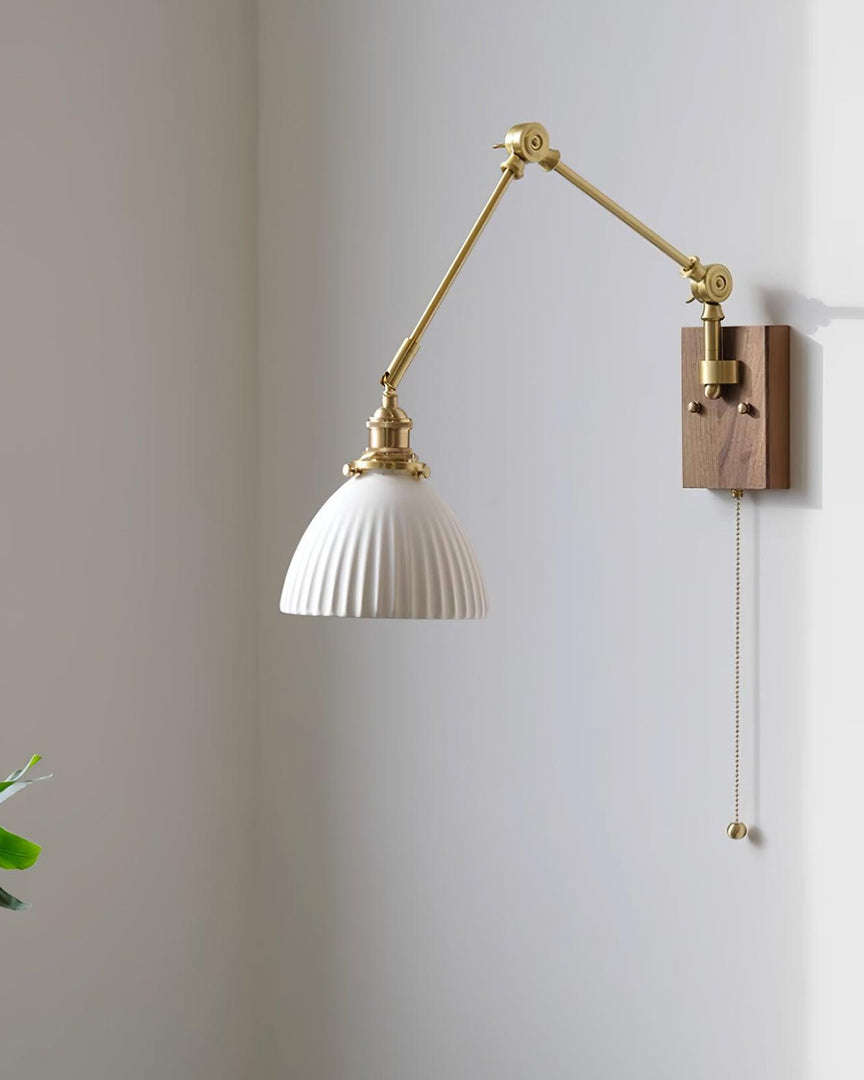 Lámpara de pared de brazo oscilante Elia