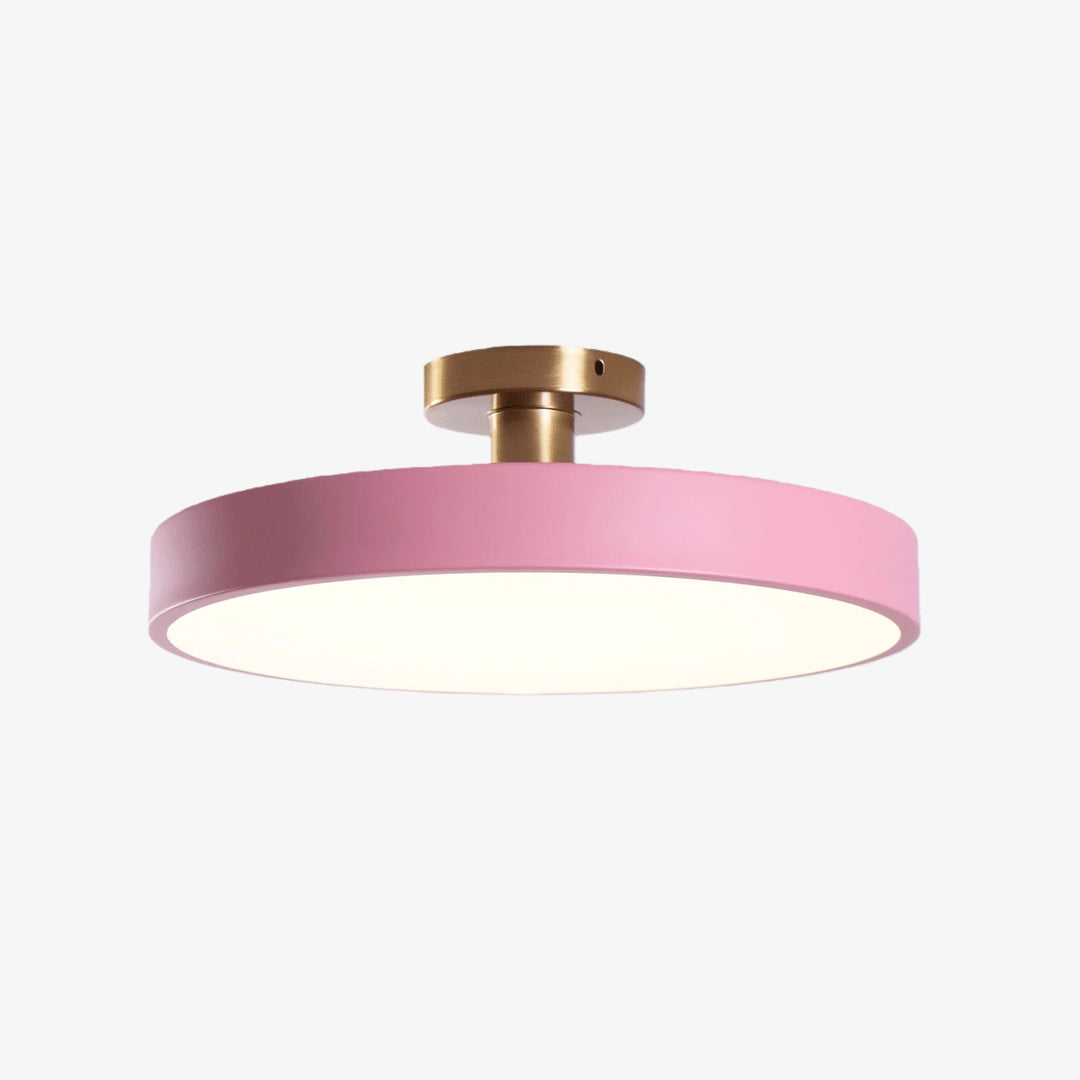 Lumiflexa Plafonnier Rond Minimaliste - Design Contemporain pour Couloir et Bureau