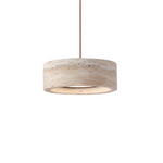 Charger l'image dans la visionneuse de galerie, Suspension en pierre travertin style Wabi Sabi