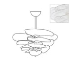 Load image into Gallery viewer, Lotus Leaf Layered Glass Chandelier
