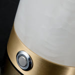 Bild in Gallery-Viewer laden, Totem Alabaster Tischlampe (eingebauter Akku)