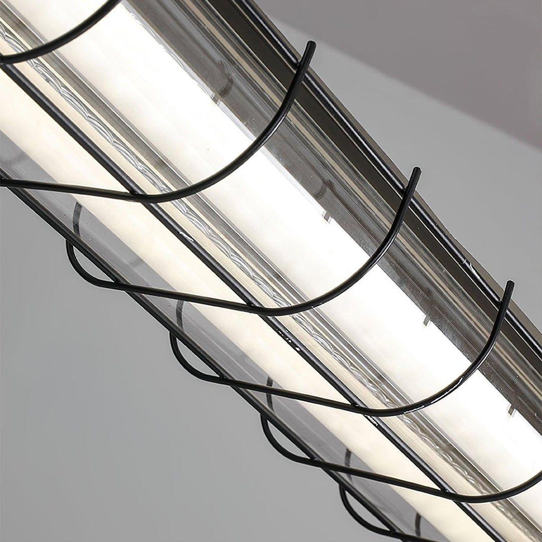 Driscoll Minimalist Linear Chandelier for Modern Living Spaces