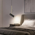 Charger l'image dans la visionneuse de galerie, Black And Gold Metal Hardwired Pendant Light