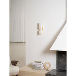 Cargar imagen en el visor de la Galería, Lámpara de Pared Rectangular Moderna de Alabastro – Aplique Minimalista para Dormitorio, Pasillo y Sala