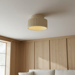 Bild in Gallery-Viewer laden, Tierna Schalen-Deckenleuchte zum Einbau - Sanfte skulpturale nordische Form für den Eingangsbereich