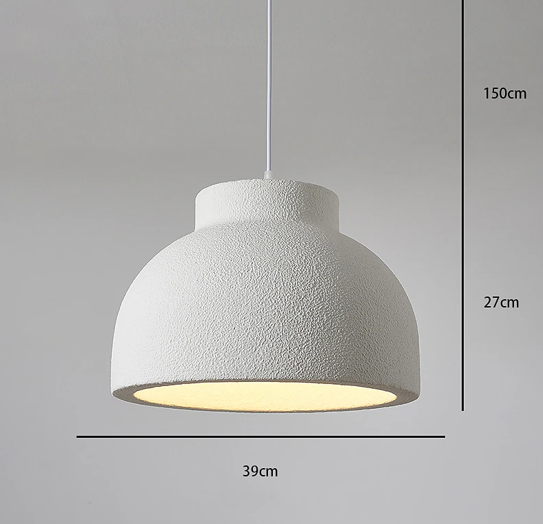 Nordische Schale Minimalistische Polystyrol-Pendelleuchte