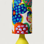 Load image into Gallery viewer, Colorful fabric lampshade close view
