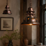 Load image into Gallery viewer, Vintage Industrial Iron Pendant Light