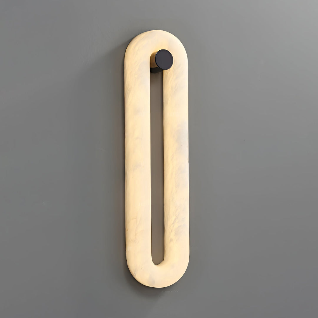 Luz de pared Alabaster Loop