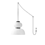Load image into Gallery viewer, Rounded Layered Paper Plug-In Pendant