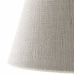 Bild in Gallery-Viewer laden, Eaveside Skirt Vintage Fabric Shade Pendant Light - Woven fabric texture detail